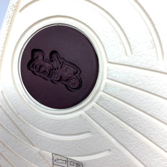 Coach Clip Low Top Leather Sneaker  W US10 - Picture 8 of 11